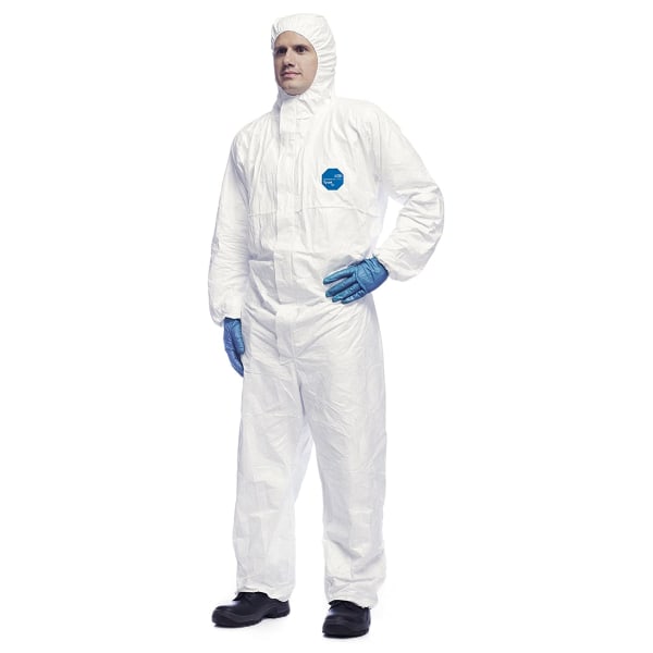 Vêtements de protection de laboratoire jetables antistatiques pulvérisés avec des pesticides（XL）
