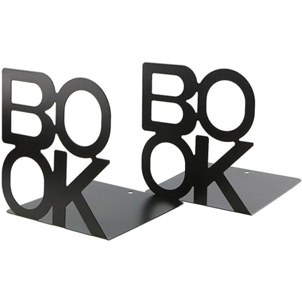 1st metall Bokstöd Bokstäver Design Enkel bokstöd Bok Organizer