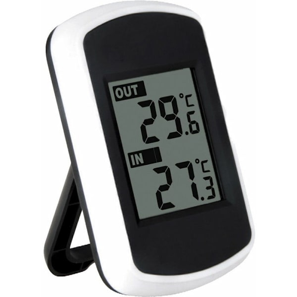 Utomhustermometer omgivningsmätning trådlös digital LCD vädertestare inomhus temperatur