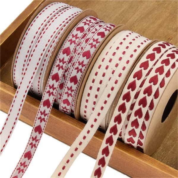 9m  Wedding Ribbons Christmas Lace Trim Wrapping Ropes for DIY Pr