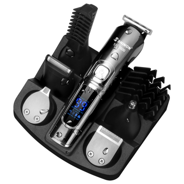 Hair trimmer 6-in-1 precision trimmer battery/net