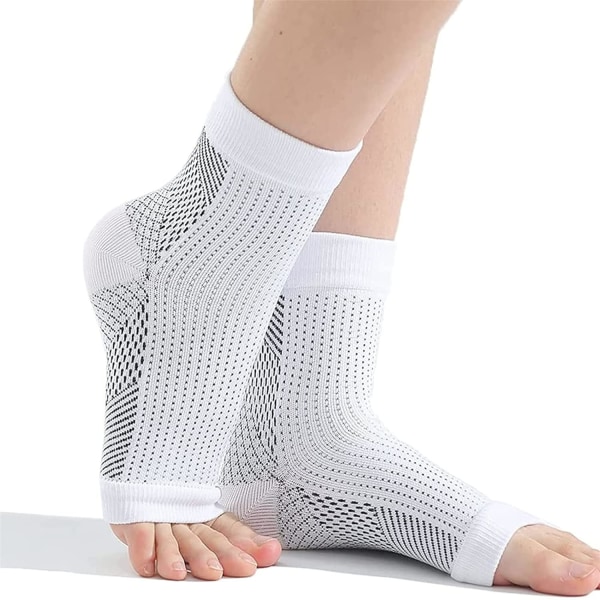 2 paria Heelsium-kipua lievittäviä sukkia, neuropatiaa rauhoittavia sukkia,