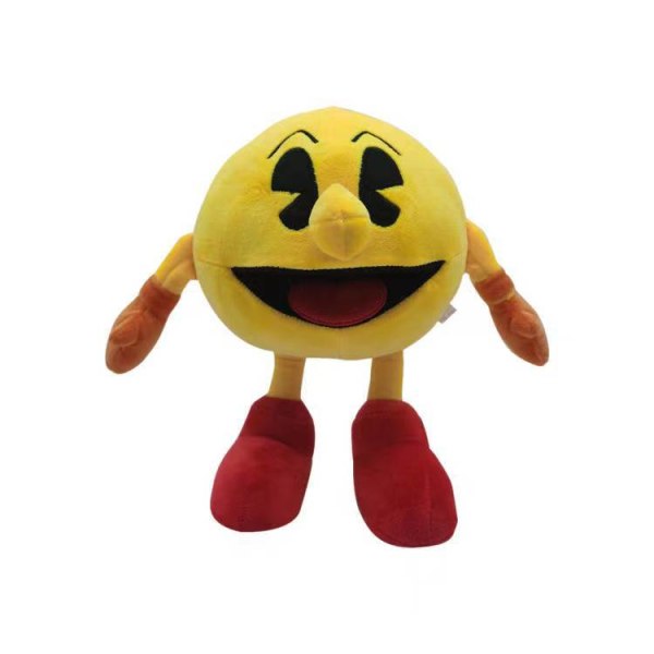 Pac-man pacman boxer peluche jeux dessins animés bondade puppé