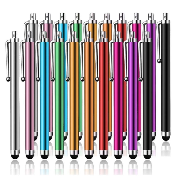 Stylus Pen 10-pak til universel touch screen kapacitiv stylus