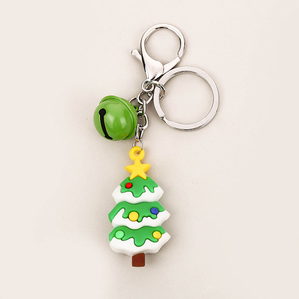 Fem jul mini jultomte julgran älg snögubbe person