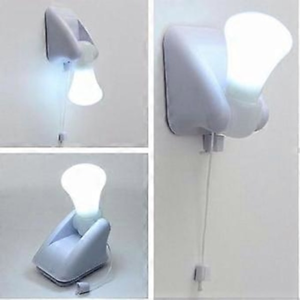 Drag Snöre Batteridriven Glödlampa LED Glödlampa Rep Hängande Lampa Mini Drag Snöre Glödlampa Drag Snöre Liten Nattlampa Sänggavel Liten Nattlampa