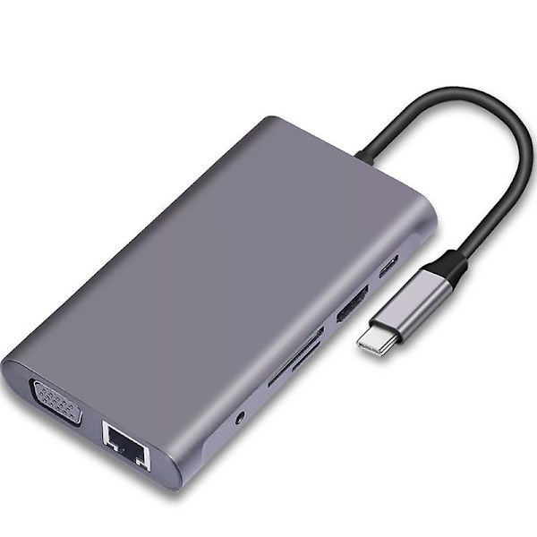 Type-c 100w Docking Station 11 i 1 til Hdmi/pd3.0  Usb C Hub