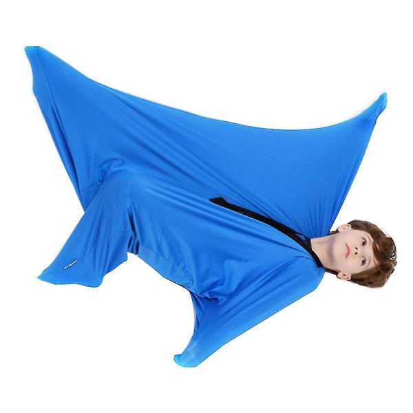 Busy Blanket Sensory Sack, Sensory Strømpe Stretchy Body Strømper Børns Sensory Body Strømpe (119*69cm)