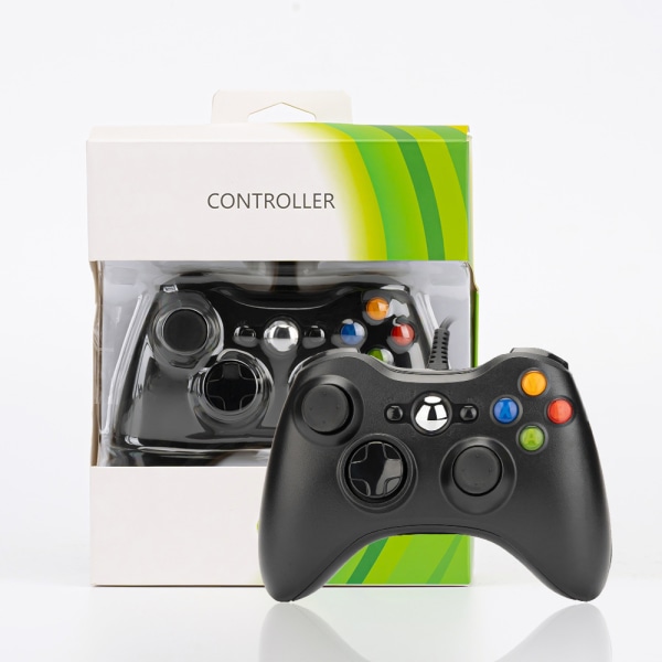 Controller för Xbox 360, Wired Gamepad, USB Joystick för Microsof
