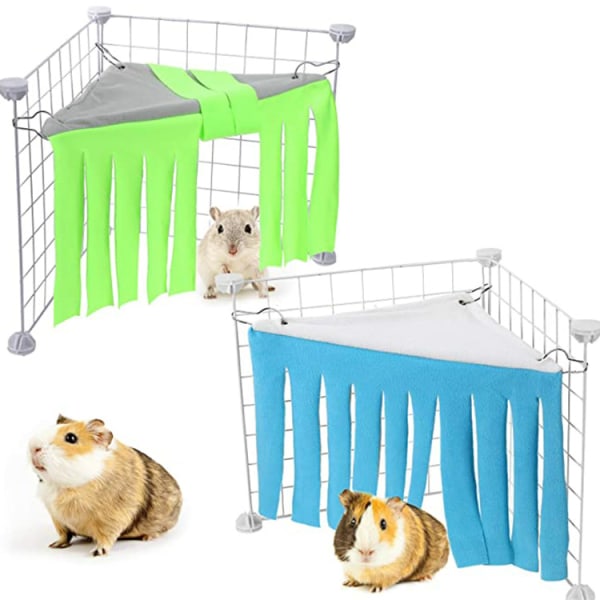 2 st Hammocktält för Smådjur Hamster Husdjur Hammocktält Hidd