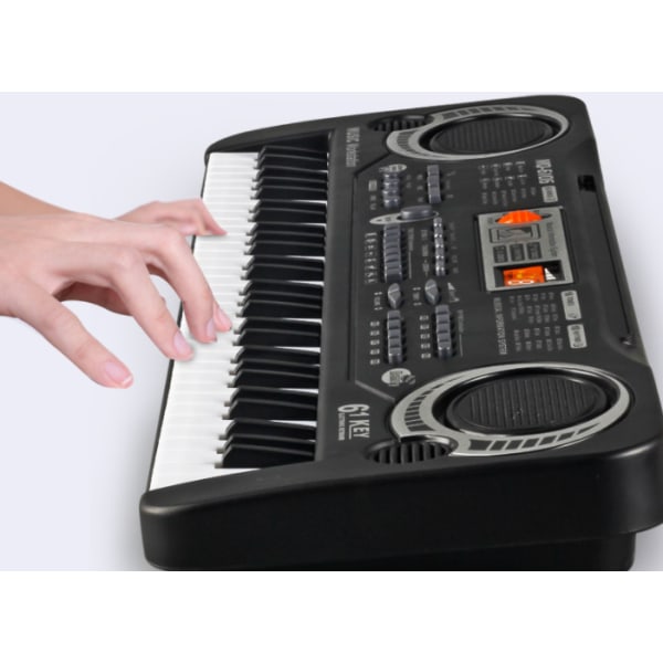 Keyboard Piano 61 Tangenter Bærbar Multifunksjonell Keyboard Keyboard