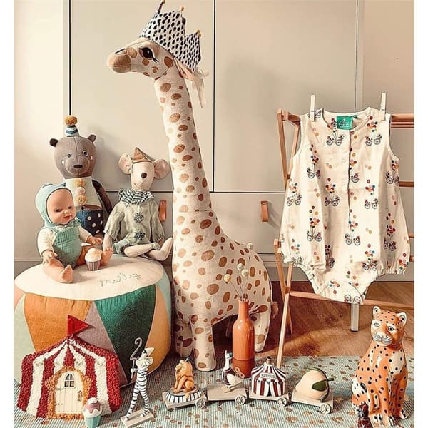 Pehmolelu 100CM Seisova Pehmolelu Giraffi Pehmo