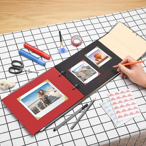 Fotoalbum att designa själv Scrapbook Album, födelsedagspresent