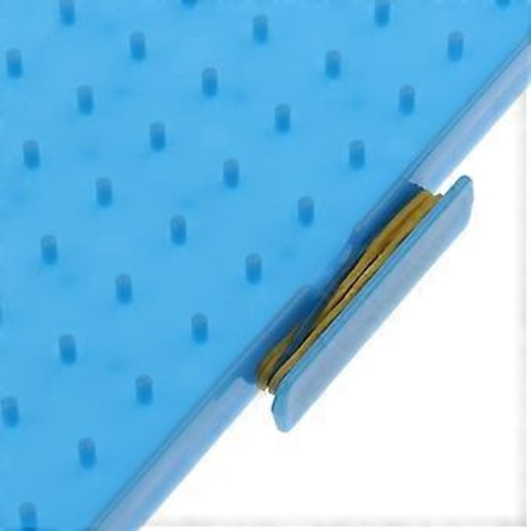 Muovinen naulalauta, palapeli matematiikkalauta lapsille taaperoille, matematiikka keltainen (sininen) Blue
