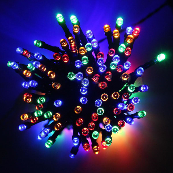 Solar 100 LED String Tree Light för utomhus bröllopsfest Xmas