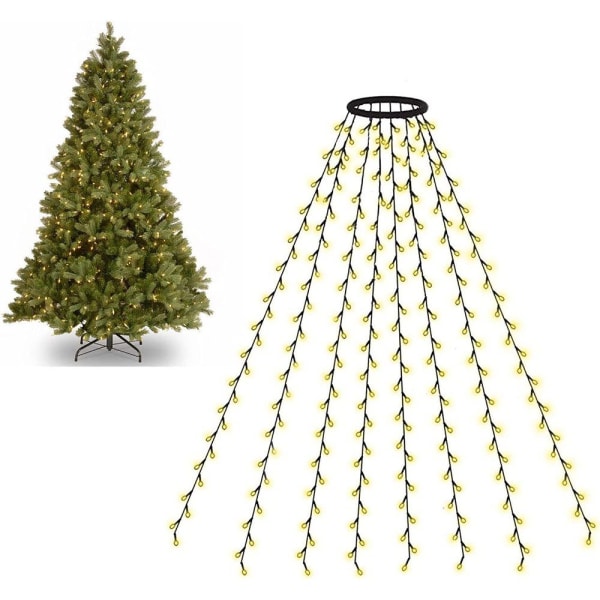 200 LED-lys, julelys juletre