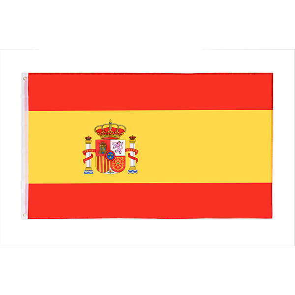 Espanjan lippu 3x5 ft ulkotiloihin - (Espanjan lippu)