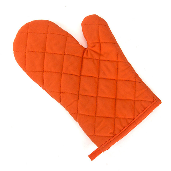 2 ugnshandskar för att skydda mot värmen från mikrovågsugnen - Orange