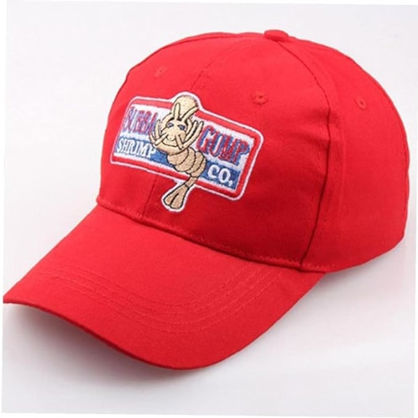 Baseball Cap Justerbar Broderi Bubba Gump Peaked Hat Mænd Kvinder