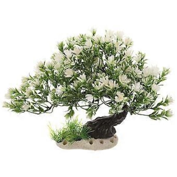 Akvarium Lille Træpynt Kunstigt Træmodel Akvarium Træ Ornament( )