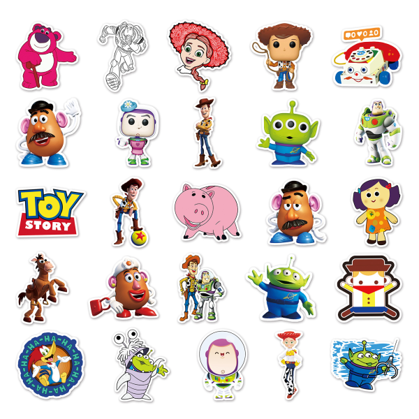 159 Toy Story Cartoon Stickers Dekorative Graffiti Stickers