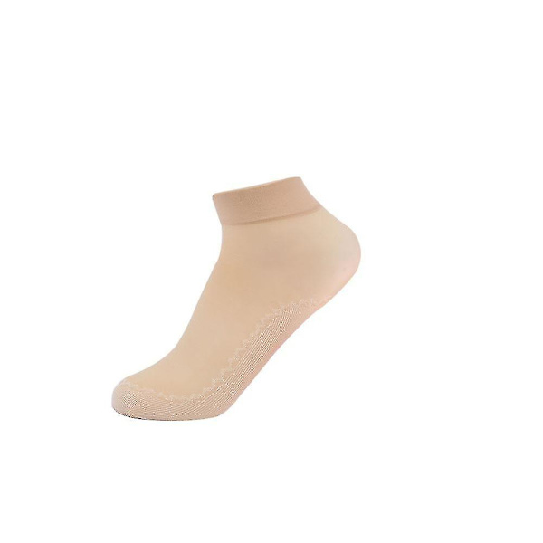 [Dams Cotton Bottom Non-slip Ankle Stockings] [ Ultra-thin Invisible Anti-snag Velvet