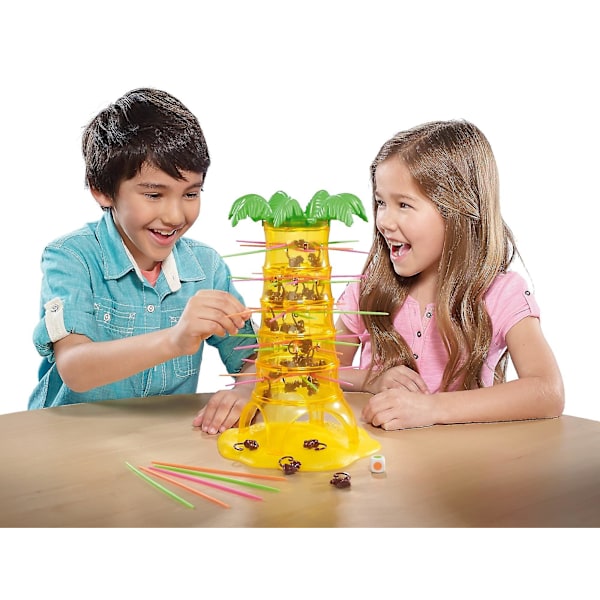 Mattel Games  Monkey Alarm Barnspel Leksak Lämplig För 2 - 4 Spelare Barnspel