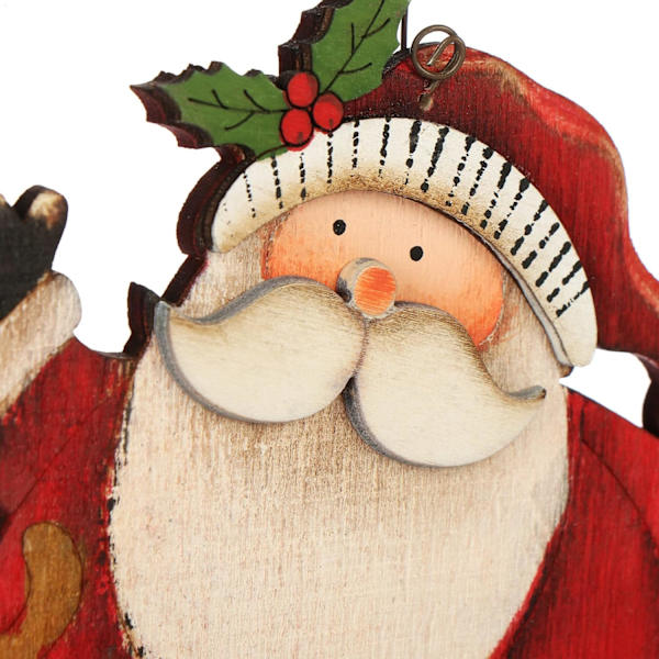 Julkrans med fläta - Välkomstkrans till jul - Jul