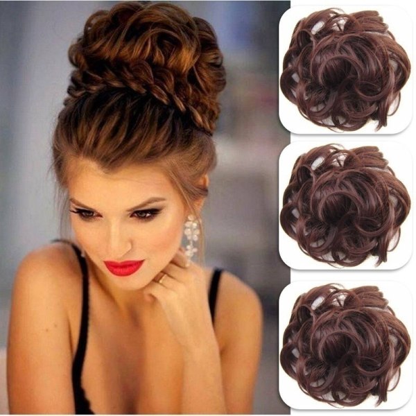 Perruque boucle de cheveux femme rörig haute température soie elastique boucle de fiber chimique paquet de cheveux ensemble de perruque