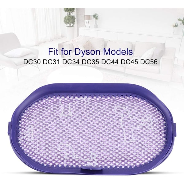 Udskiftningsfilter til støvsuger til Dyson DC30 DC31 DC34 DC35 D