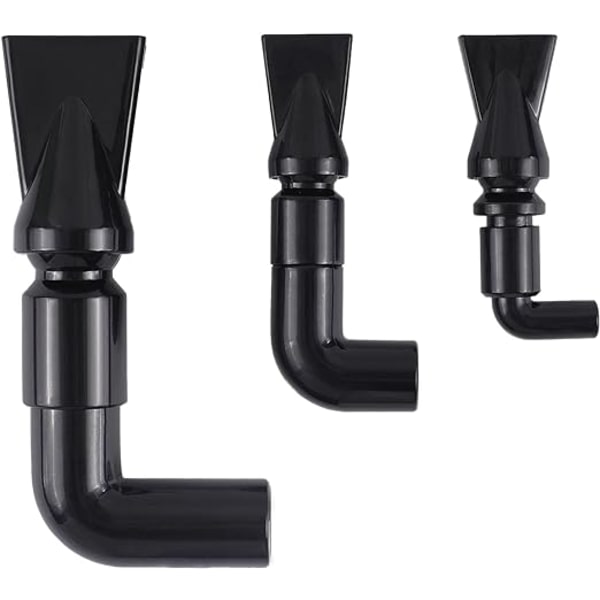3 st akvariumpumps munstycksmunstycke, justerbart vattenutlopp