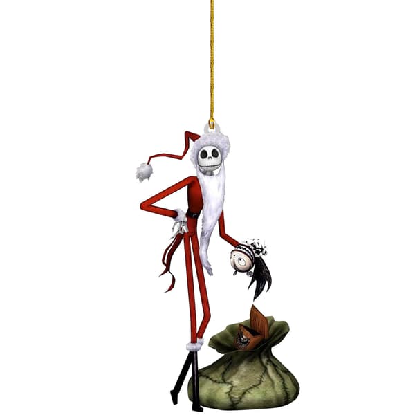 6-pack Tim Burtons Nightmare Before Christmas Deluxe Figurspel