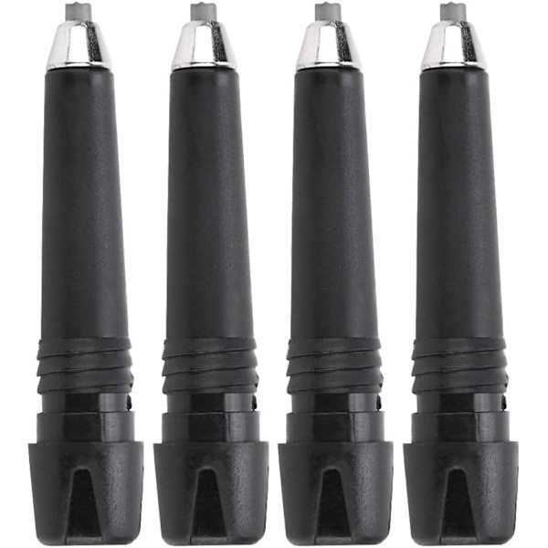 4 stk Alpenstock Walking Pole Gummiplugger for Fottur Trekking