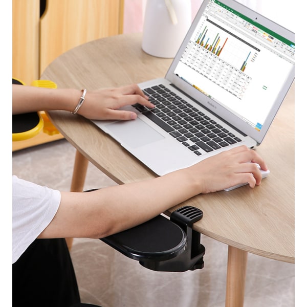 Computer håndbeslag armstøtte håndledsmåtte skrivebord forlænger