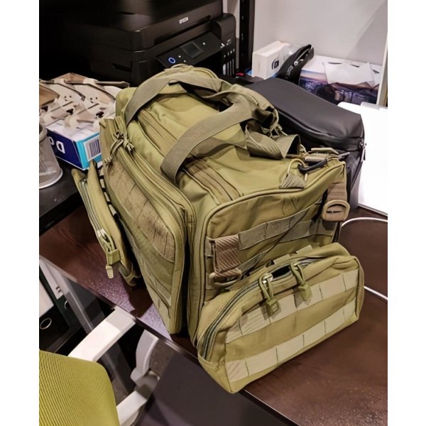 2 st Militär Taktisk EDC Väska Molle Bältesväska Multifunktionell H