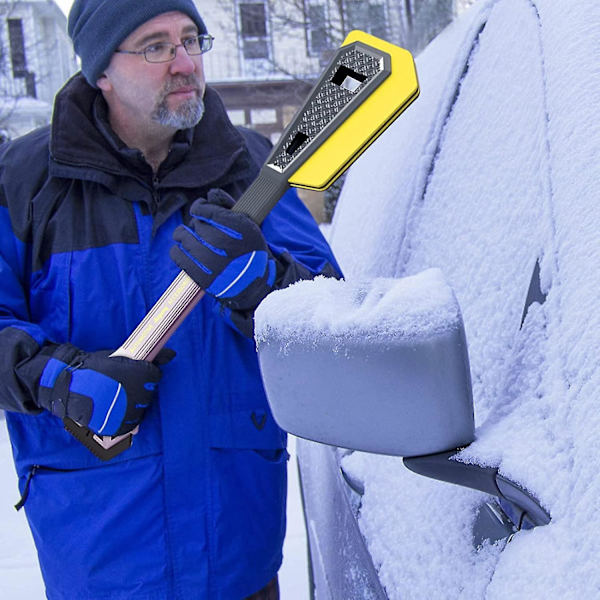 Bilskrapa, avtagbar isskrapa, snö- och isborttagning