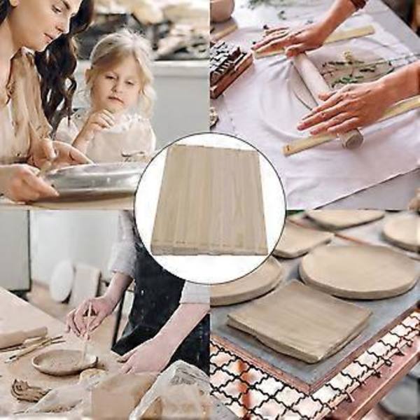 10/20 st 5/10 Storlek Rullande Lerstång Guide Keramikverktyg Lerverktyg Keramikundervisning Rullande Lerstång Guide för Hantverk 20 sticks