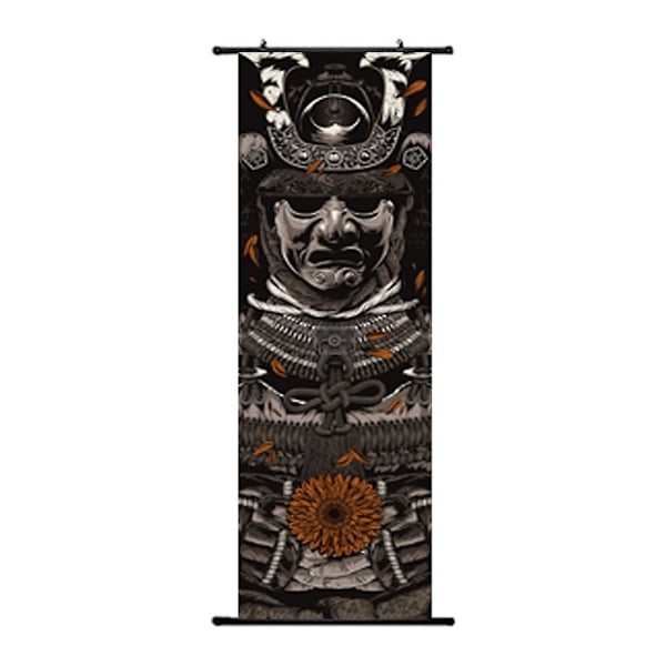 Japanilainen Samurai Ukiyo-e Vierityskuva Juliste 30*90CM 3