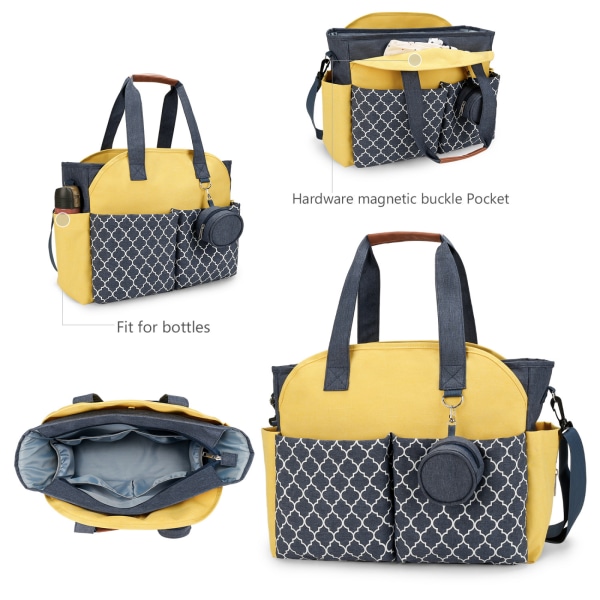 Multifunctional baby bags handle bag shoulder bag