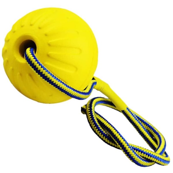 Throwing Ball, Rubber Dog Ball with Elastic Rope, Dog Toy Ball