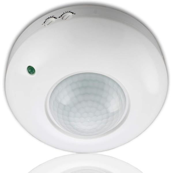 PIR Bevægelsessensor Loft Overflademontering 360° Maks 1200W