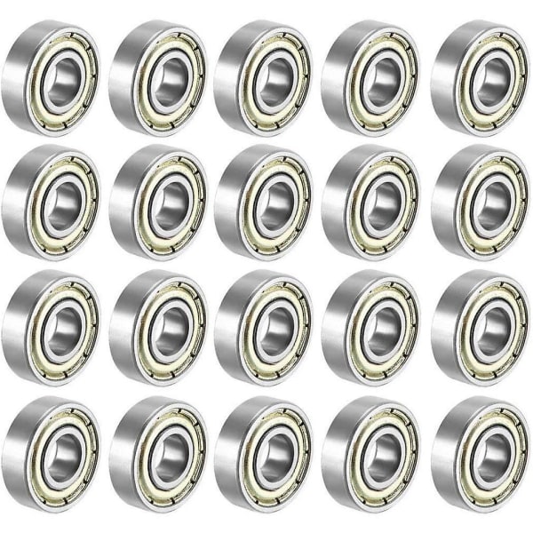 Double Shielded Metal Ball Bearing Skateboard Bearing For Roller, Skateboard, Longboard, Waveboard