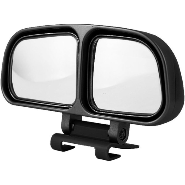 （Pack 2） Blind Spot Mirrors, Round Frameless 360° Rotate Adjustab