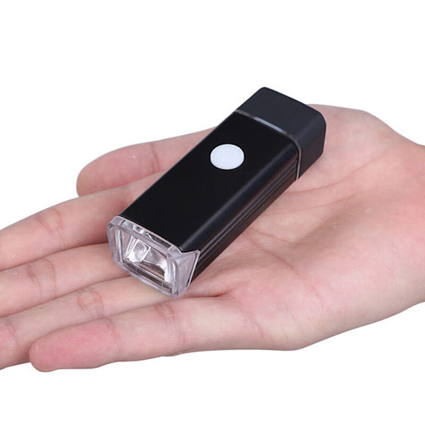 Sjælden perle LED cykellys sæt lys USB genopladelig cykellys