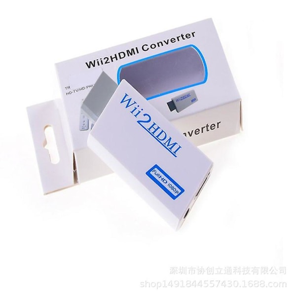 Wii till HDMI-omvandlare Wii till HDMI stöder HD 1080p-omvandlare Wii till HDMI