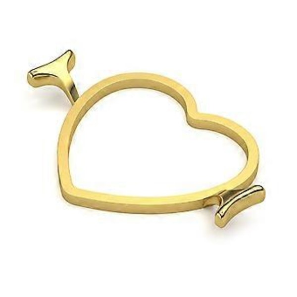 Vaxsigillform för 2,5 cm vaxsigillstämplar, vaxsigillverktyg i metall med rund blomform, sigillvaxform för presentinslagning E heart shape L 3cm chapter applie