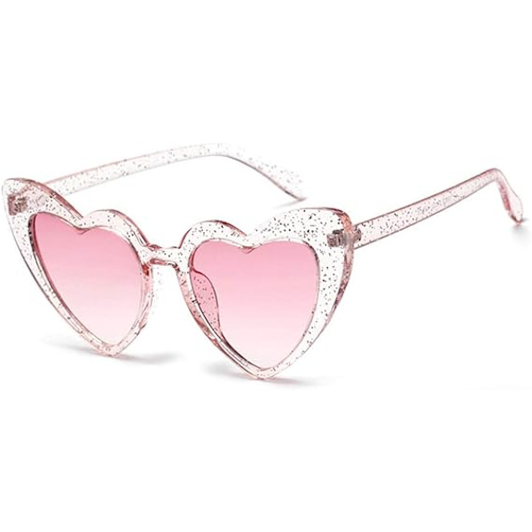 Solglasögon Clout Hjärta Goggles Retro Cat Eye Mod Style Vintage Ku