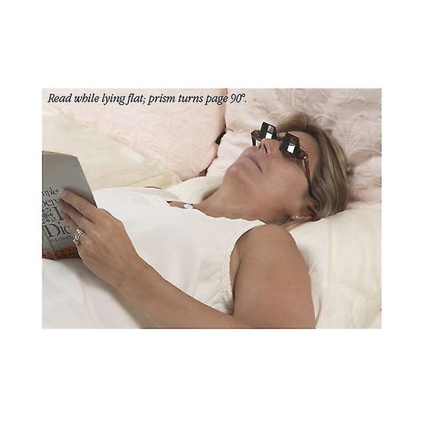 Lazy Readers Lazy Briller Horisontale Briller Relax Briller I Sort