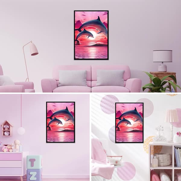 5D Diamantmålningsset efter Nummer, 30 x 40 cm Full 5D Diamantmålning