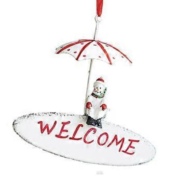 Juletre Anheng Julete Ornament Dekorasjon Nordisk Samleobjekt Morsom Juletre Anheng for Fest Hjem Utendørs Style D 14cmx11cm